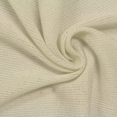 Light Beige Marl Chunky Knit, Polyester, 236 gsm