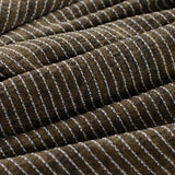 Cotton Polyester Stretch Jersey Knit Fabric, 145 gsm, 140 cm — Brown — photo 3