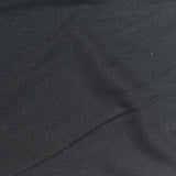 Cotton Polyester Jersey Knit Fabric, 150 gsm, 170 cm — Black — photo 3