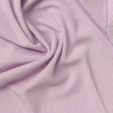 Polyester Stretch Rib Knit Fabric, 180 gsm, 165 cm — Purple — photo 3