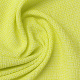 Lime Marl Crepe, Polyester — photo 3