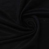 Polyester Nylon Knit Fabric, 180 gsm, 160 cm — Black — photo 3