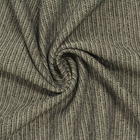 Grey Textured Jacquard, Poly-Viscose