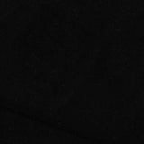 Brushed Polyester Cotton Knit Fabric, 472 gsm, 160 cm — Black — photo 3