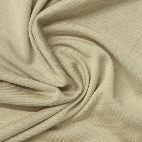 Viscose Polyester Jersey Knit Fabric, 150 gsm, 170 cm — Khaki