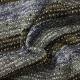 Grey Diagonal-Band Chunky Knit, Poly-Viscose — photo 3