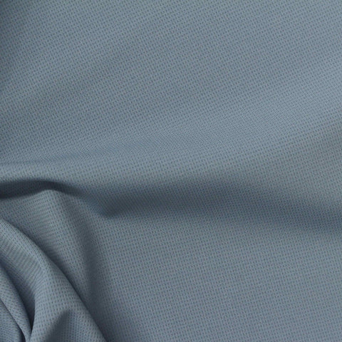 Nylon Stretch Interlock Knit Fabric, 180 gsm, 165 cm — Blue