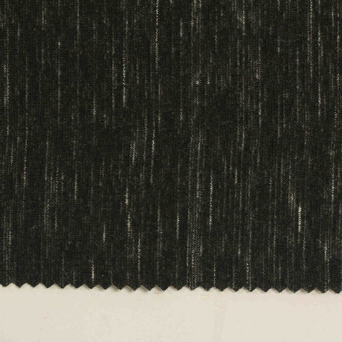 Dark Green Marl Ponte Knit, Cotton-Poly