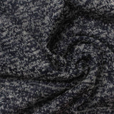 Navy Marl Chunky Knit, Poly-Viscose — photo 3