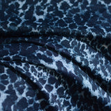 Blue Leopard Knit, Polyester — photo 3