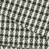 Black Houndstooth Bouclé, Polyester — photo 3