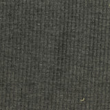 Polyester Viscose Stretch Rib Knit Fabric, 213 gsm, 148 cm — Grey — photo 3