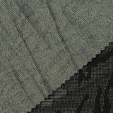 Black Abstract Interlock Knit, Polyester — photo 3