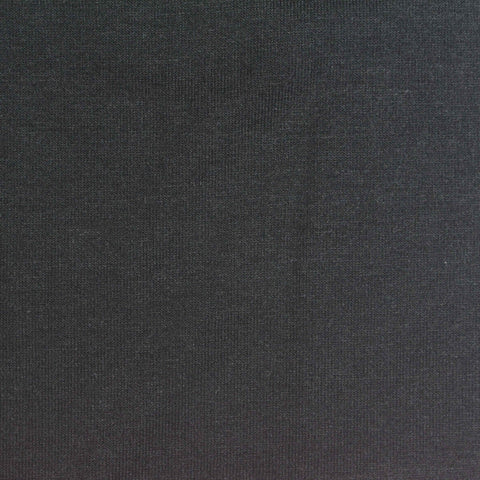Viscose Stretch Jersey Knit Fabric, 200 gsm, 150 cm — Black, ref EF-279048