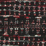 Black Flecks Interlock Knit, Polyester — photo 3
