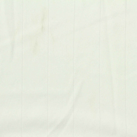 Off-White Vertical-Stripe Interlock Knit, Polyester