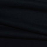100% Polyester French Terry Fabric, 210 gsm — Black — photo 3