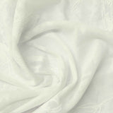 Cream Tone-on-Tone Floral Jacquard, Poly-Cotton — photo 3
