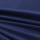 100% Polyester Interlock Knit Fabric, 110 gsm, 150 cm — Navy — photo 3