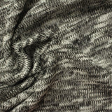 Black Marl Chunky Knit, Polyester — photo 3