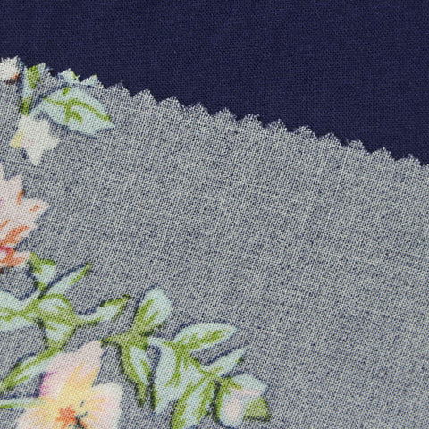 Pink Floral Knit, Viscose, 130 gsm