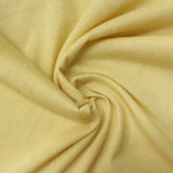 Polyester Stretch French Terry Fabric, 128 gsm, 160 cm — Yellow — photo 3