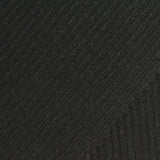 Polyester Viscose Stretch Rib Knit Fabric, 312 gsm, 147 cm — Black — photo 3