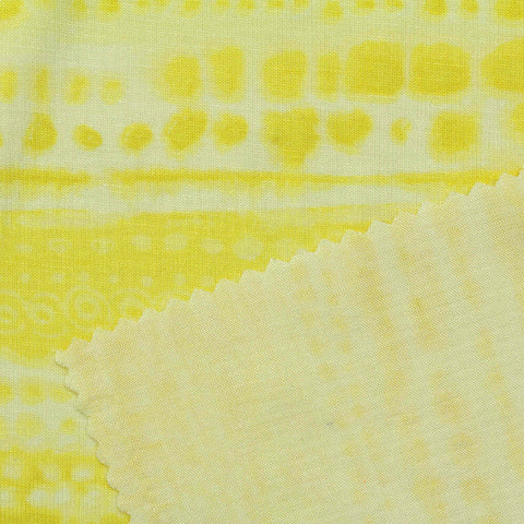 Yellow Bands Knit, Viscose