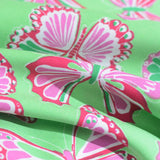 100% Cotton Poplin Fabric, 135 gsm, 147 cm — Green — photo 3