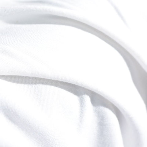100% Viscose Woven Fabric, 190 gsm, 145 cm — White