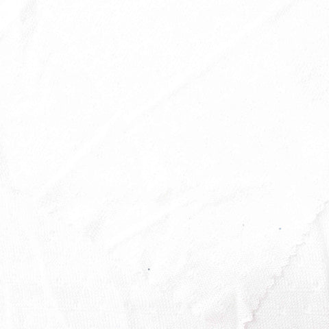 Jacquard Polyester Cotton Pointelle Knit Fabric, 126 gsm, 174 cm — White