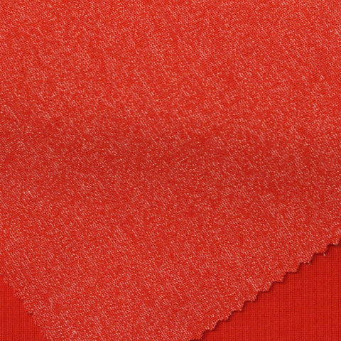 Ponte Knit Fabric, 350 gsm, 160 cm — Red