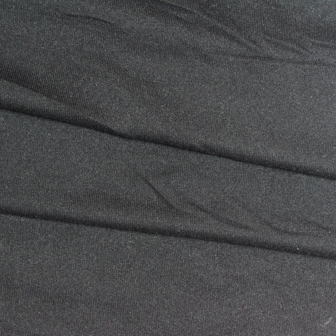 Polyester Stretch Milk Silk Knit Fabric, 160 gsm — Grey