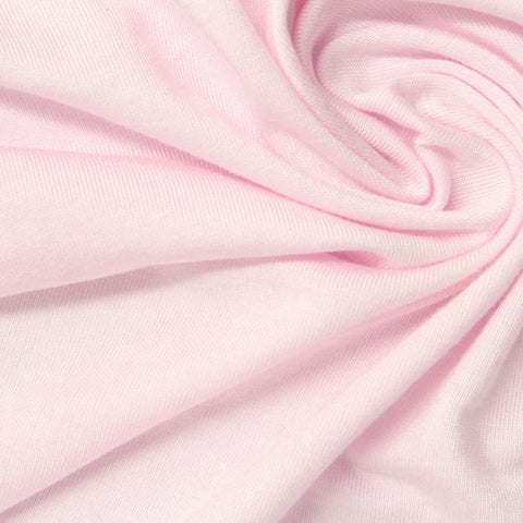 Viscose Stretch Jersey Knit Fabric, 150 gsm, 156 cm — Pink