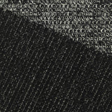 Black Marl Chunky Knit, Poly-Viscose — photo 3