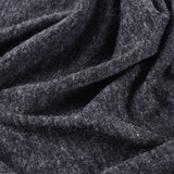 Dark Grey Marl Jersey Knit, Poly-Viscose — photo 3