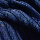 Navy Diamond Jacquard, Polyester — photo 3