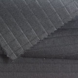 Polyester Stretch Knit Fabric, 300 gsm, 170 cm — Black — photo 3