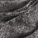 Dark Grey Marl Chunky Knit, Polyester — photo 3