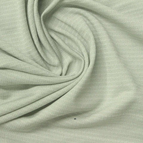 Jacquard 100% Polyester Jersey Knit Fabric, 100 gsm, 146 cm — Green