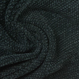 Dark Teal Textured Chenille, Polyester — photo 3