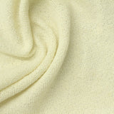 Cotton Linen Stretch Jersey Knit Fabric, 220 gsm, 160 cm — Beige — photo 3