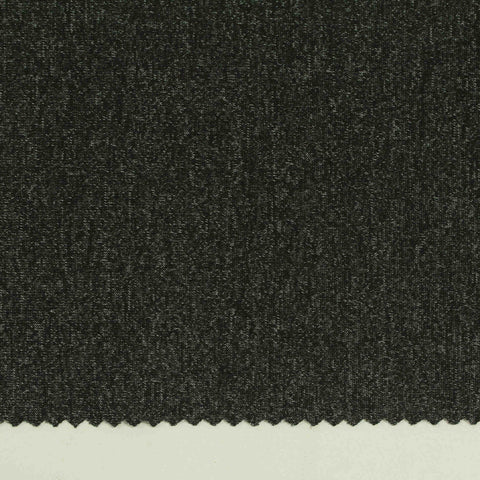 Dark Green Marl Jersey Knit, Polyester, 198 gsm