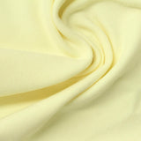 Viscose Acrylic Blend Stretch Rib Knit Fabric, 329 gsm, 170 cm — Yellow — photo 3
