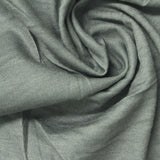 Green Heather Jersey Knit, Poly-Viscose — photo 3