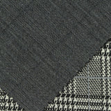 Black Houndstooth Jacquard, Poly-Viscose — photo 3