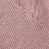 Viscose Stretch Rib Knit Fabric, 230 gsm, 160 cm — Pink — photo 3