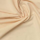 Polyester Stretch Linen-Look Fabric, 170 gsm, 150 cm — Beige — photo 3