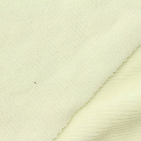 Cotton Polyester Stretch Velvet Fabric, 285 gsm, 160 cm — Yellow
