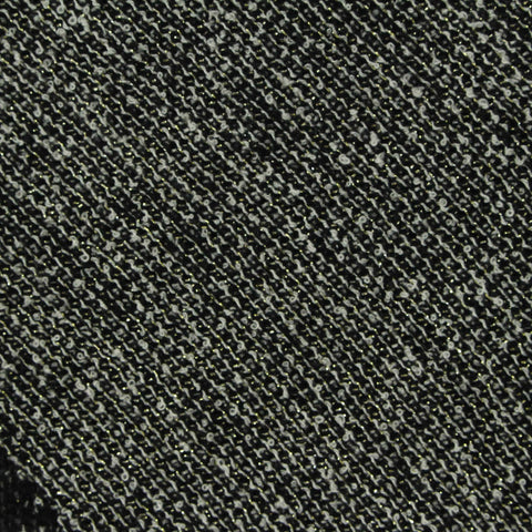 Black Marl Bouclé, Polyester, 220 gsm